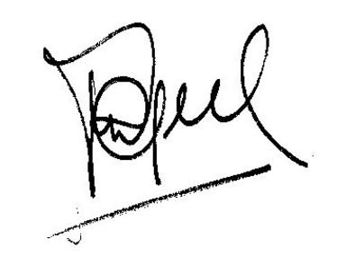signature of Frank-Van-Geel