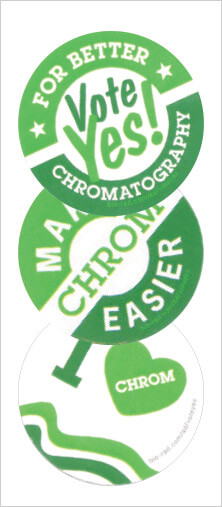 Graphic Vote for Better Chromatography